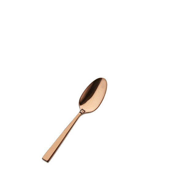 Bon Chef Roman, Demitasse Spoon, Mirror Finish, 18/10, 4.5" - Rose Gold , set of 12 S3716RG - main